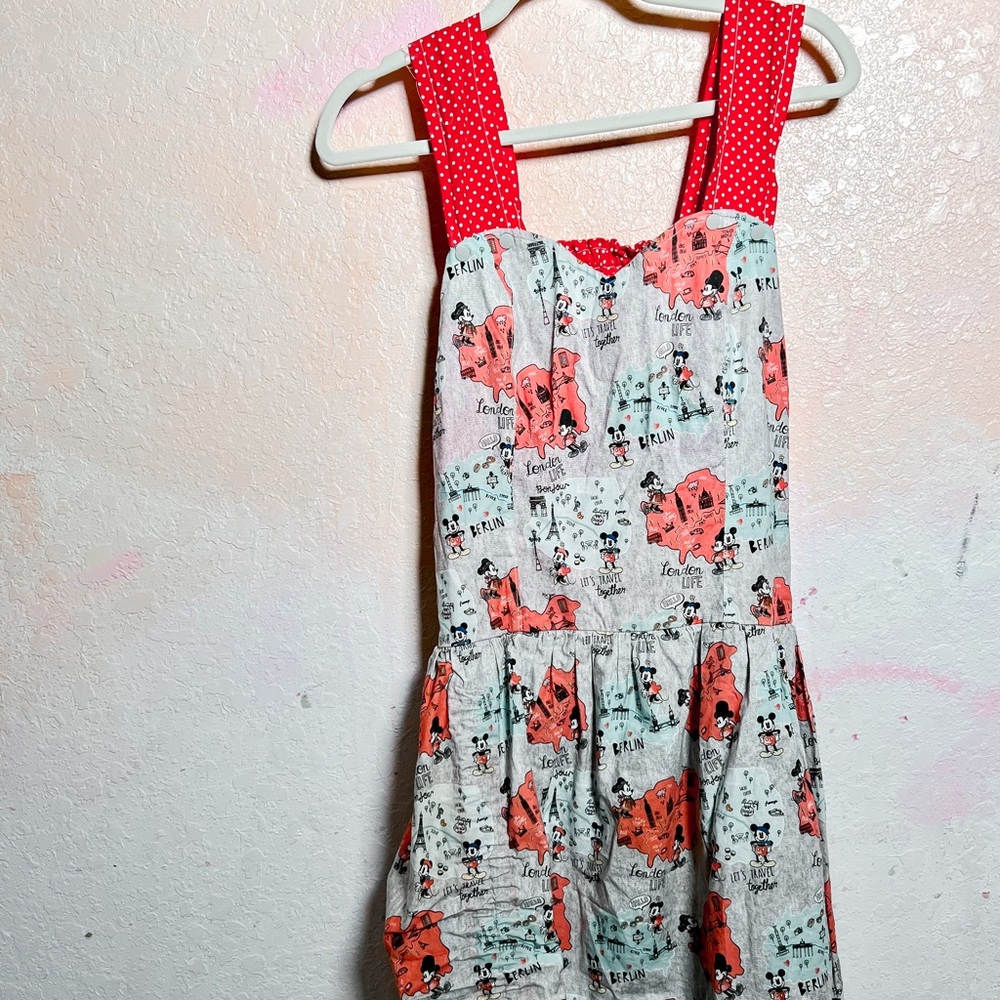 Disney - Around the World- Mickey -Breastfeeding Vintage Style Dress